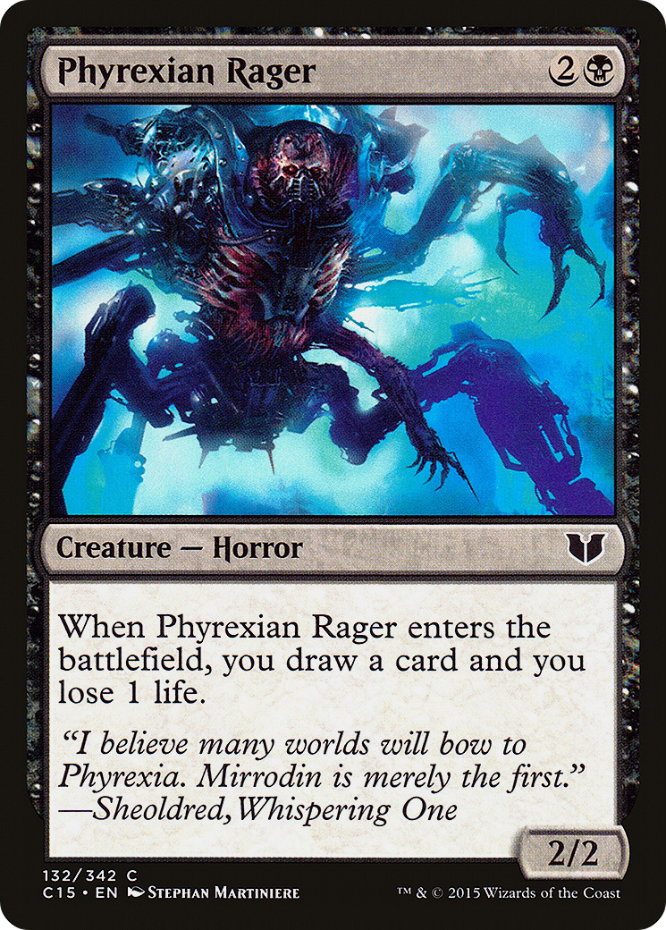 Phyrexian Rager (C15-132) - Commander 2015