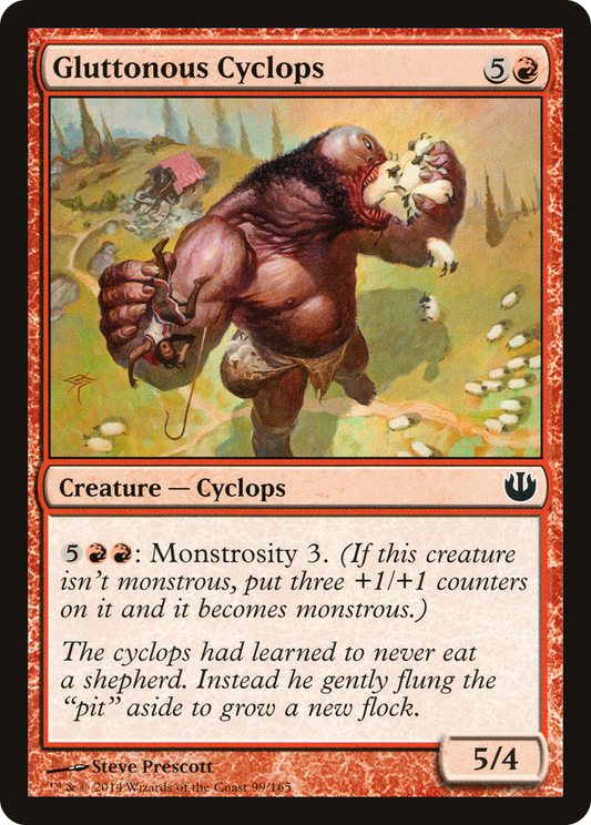 Gluttonous Cyclops (JOU-099) - Journey into Nyx