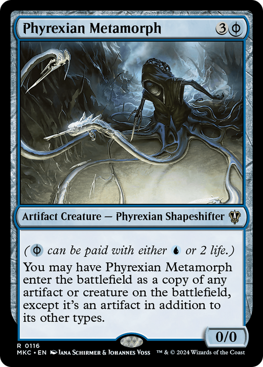 Phyrexian Metamorph (MKC-116) - Murders at Karlov Manor Commander