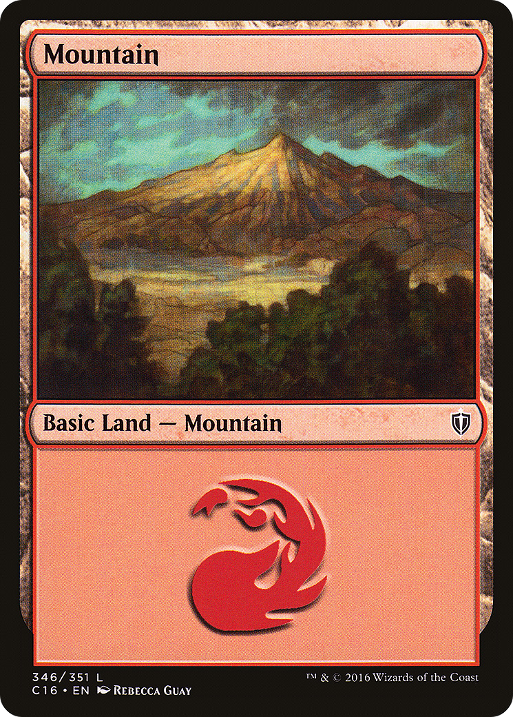 Mountain (C16-346) - Commander 2016