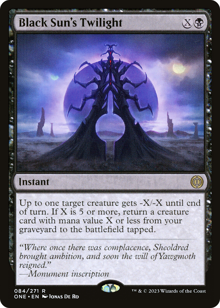 Black Sun's Twilight (ONE-084) - Phyrexia: All Will Be One