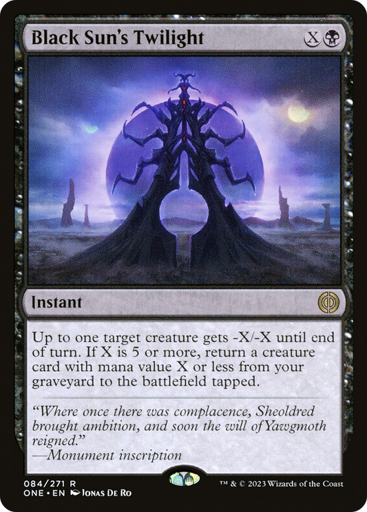 Black Sun's Twilight (ONE-084) - Phyrexia: All Will Be One