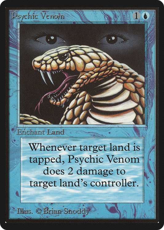 Psychic Venom (LEB-076) - Limited Edition Beta