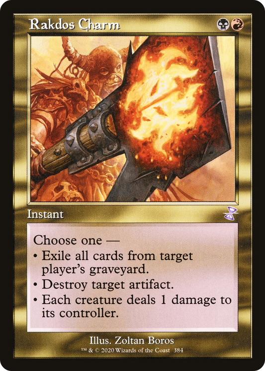 Rakdos Charm (TSR-384) - Time Spiral Remastered Foil