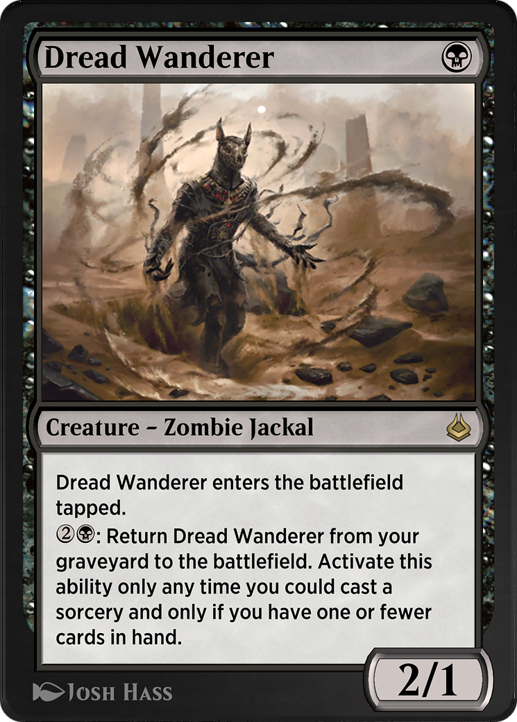 Dread Wanderer (AKR-103) - Amonkhet Remastered