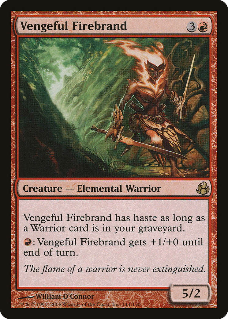 Vengeful Firebrand (MOR-111) - Morningtide