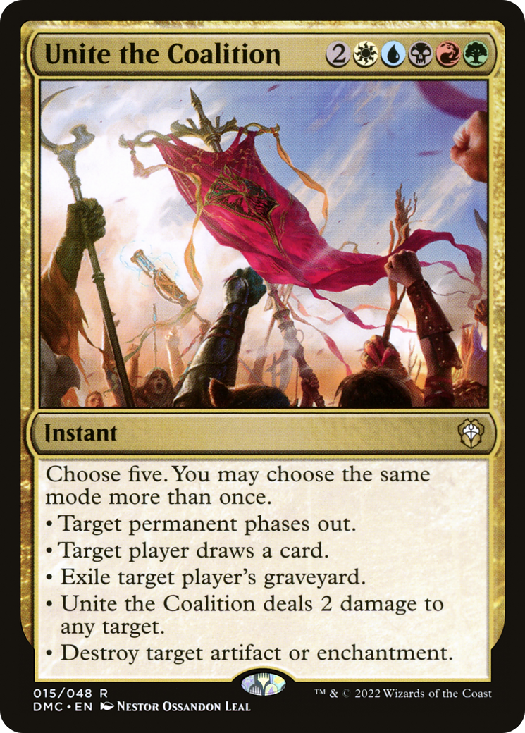 Unite the Coalition (DMC-015) - Dominaria United Commander