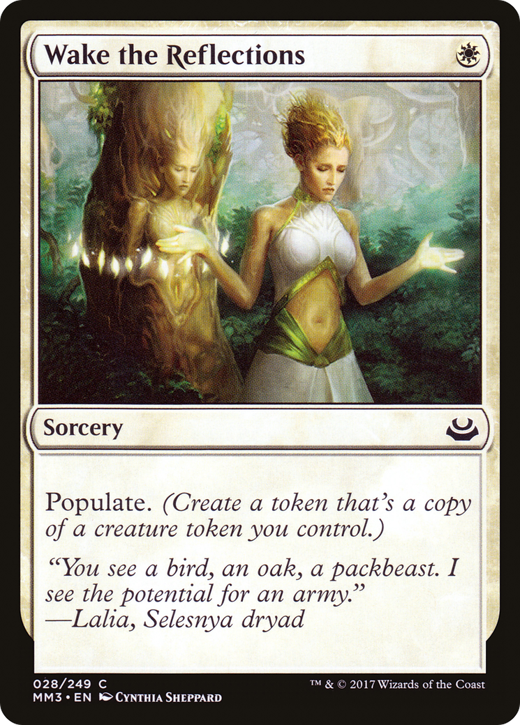 Wake the Reflections  (MM3-028) - Modern Masters 2017 Foil