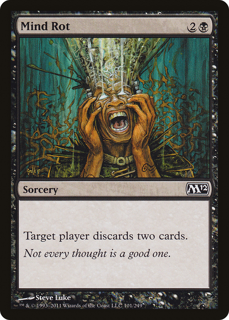 Mind Rot (M12-101) - Magic 2012 Foil