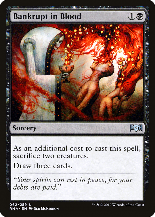 Bankrupt in Blood (RNA-062) - Ravnica Allegiance