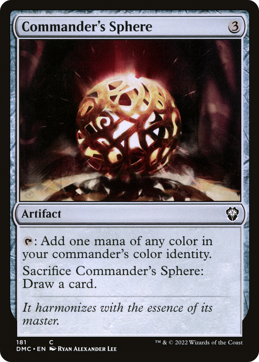 Commander's Sphere (DMC-181) - Dominaria United Commander