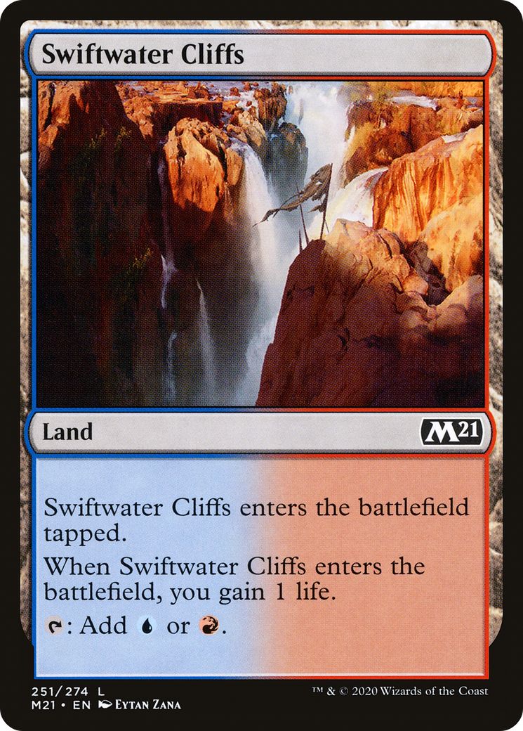 Swiftwater Cliffs (M21-251) - Core Set 2021