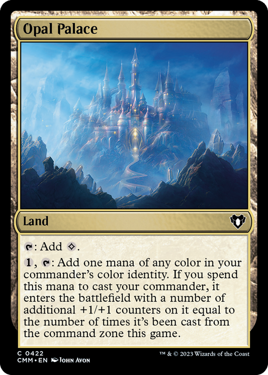 Opal Palace (CMM-422) - Commander Masters Foil