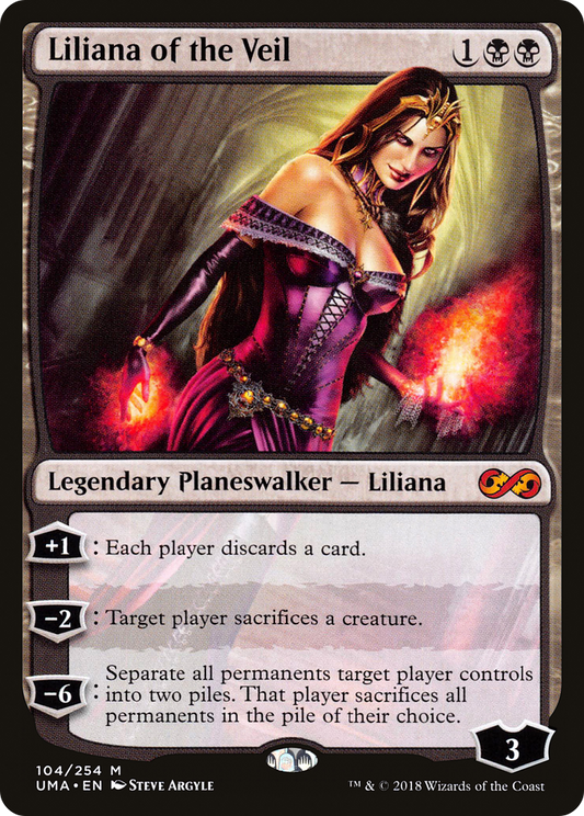 Liliana of the Veil (UMA-104) - Ultimate Masters Foil