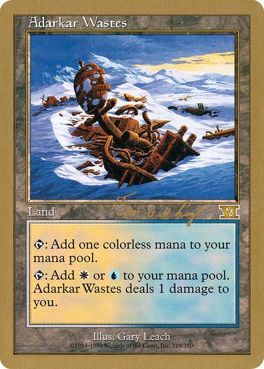 Adarkar Wastes (WC00-TVDL319) - World Championship Decks 2000