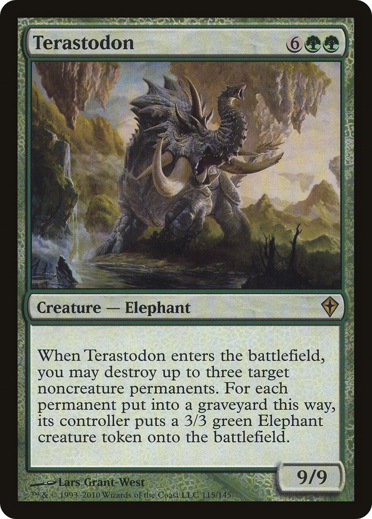 Terastodon (WWK-115) - Worldwake Foil