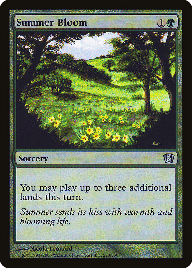 Summer Bloom (9ED-273★) - Ninth Edition Foil