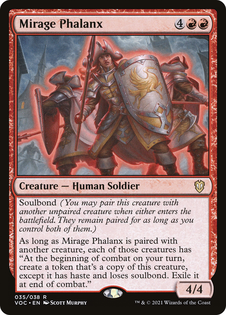 Mirage Phalanx (VOC-035) - Crimson Vow Commander