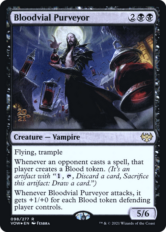 Bloodvial Purveyor (PVOW-98S) - Innistrad: Crimson Vow Promos Foil