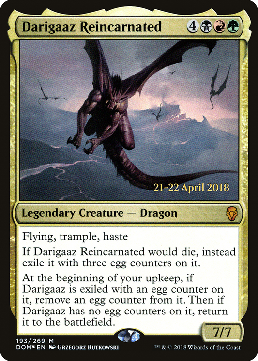 Darigaaz Reincarnated (PDOM-193S) - Dominaria Promos Foil