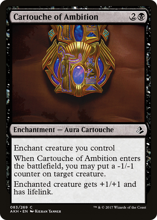 Cartouche of Ambition (AKH-083) - Amonkhet Foil