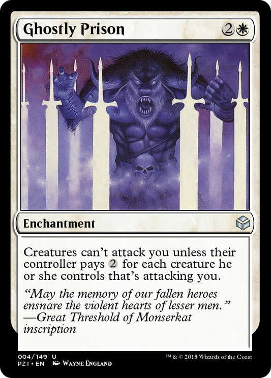 Ghostly Prison (PZ1-004) - Legendary Cube Prize Pack