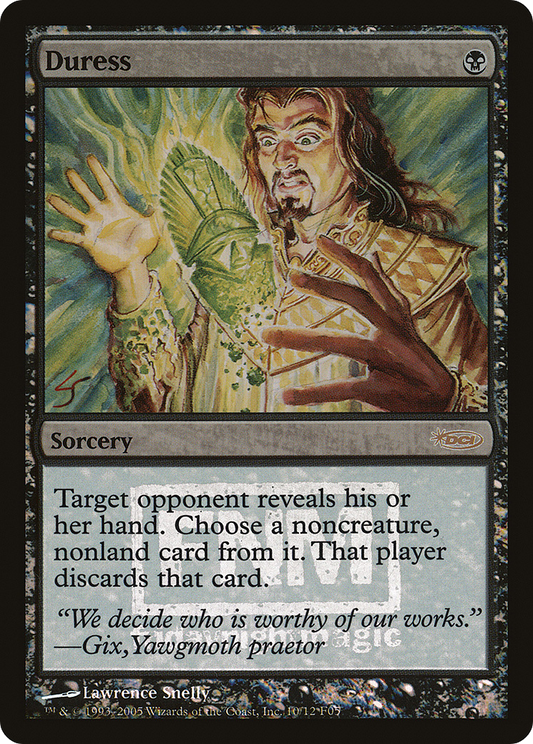 Duress (FNM-010) - Friday Night Magic 2005 Foil