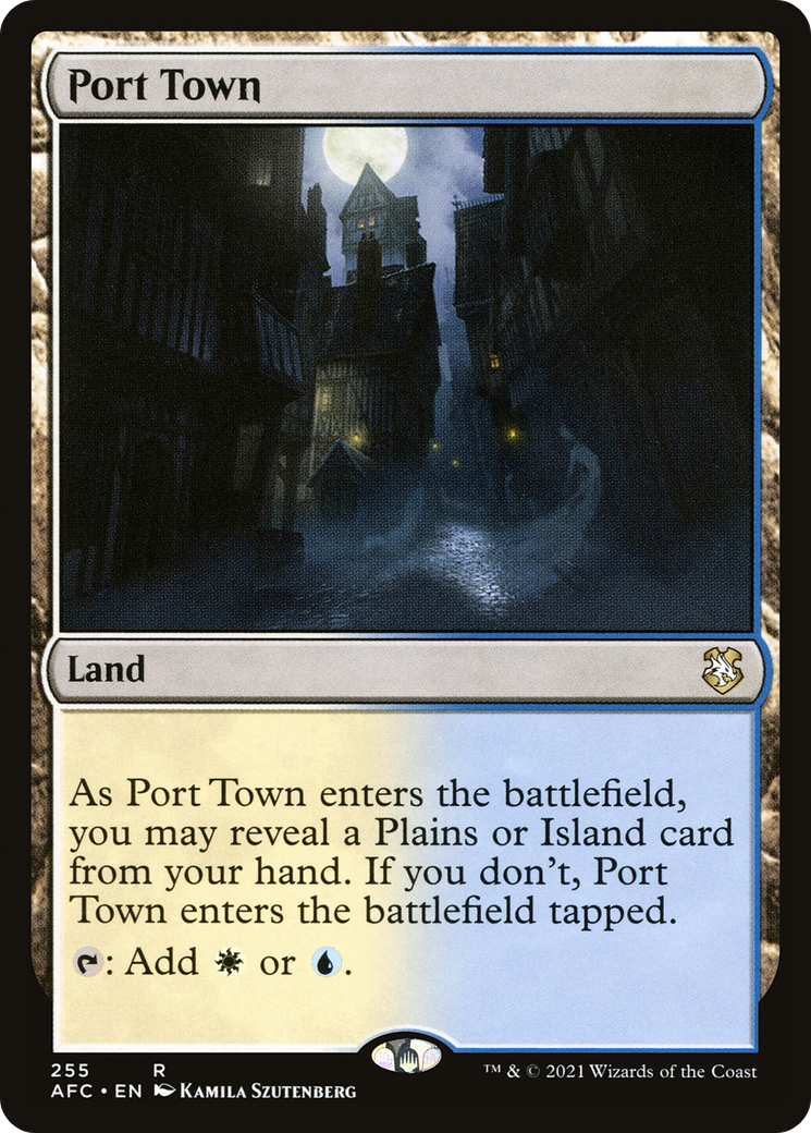 Port Town (AFC-255) - Forgotten Realms Commander