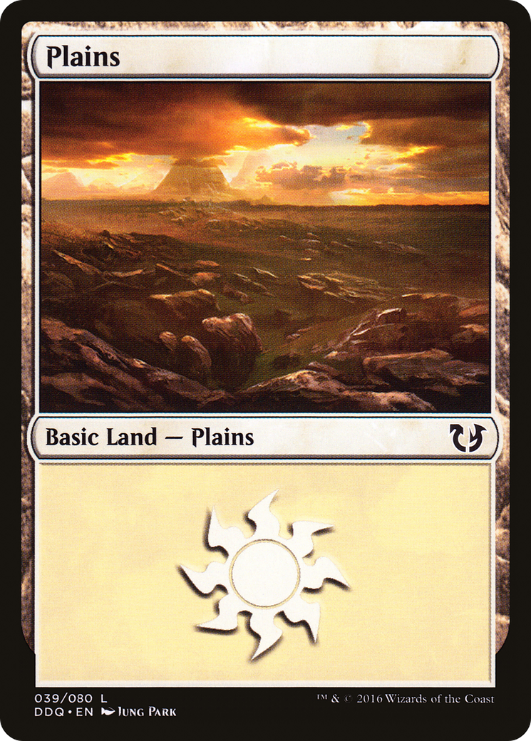 Plains (DDQ-039) - Duel Decks: Blessed vs. Cursed