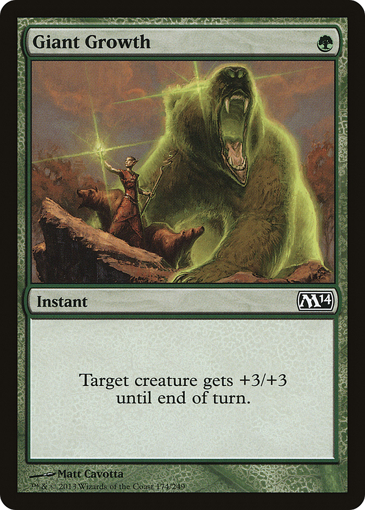 Giant Growth (M14-174) - Magic 2014