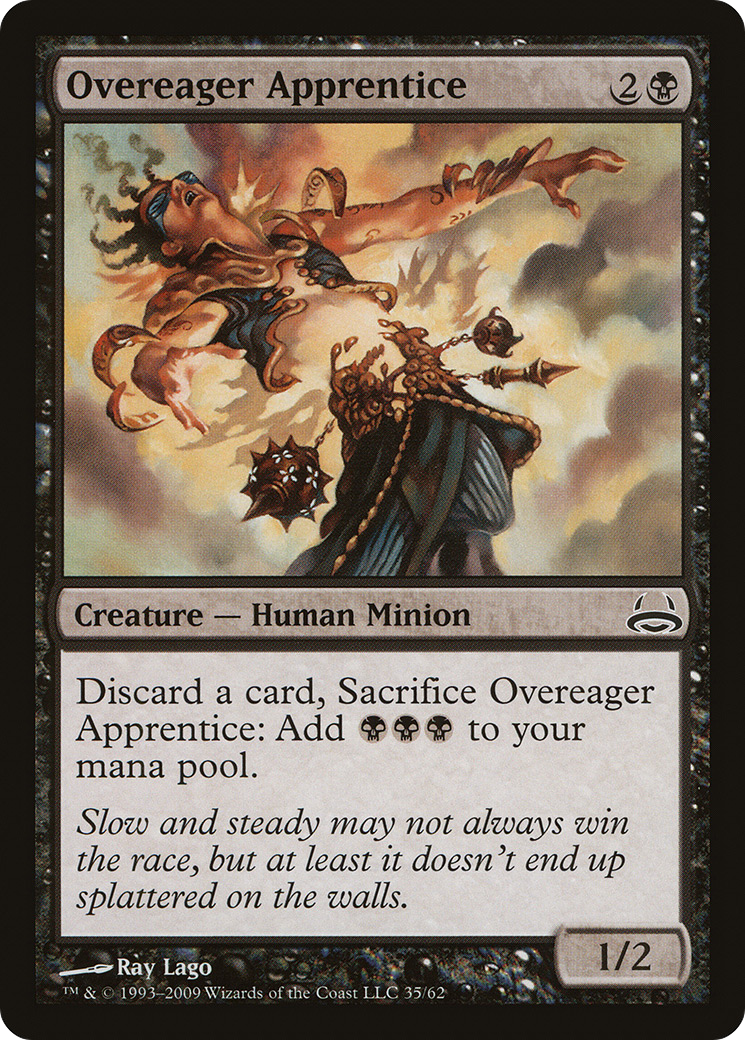 Overeager Apprentice (DDC-035) - Duel Decks: Divine vs. Demonic