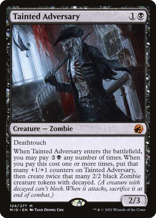 Tainted Adversary (MID-124) - Innistrad: Midnight Hunt