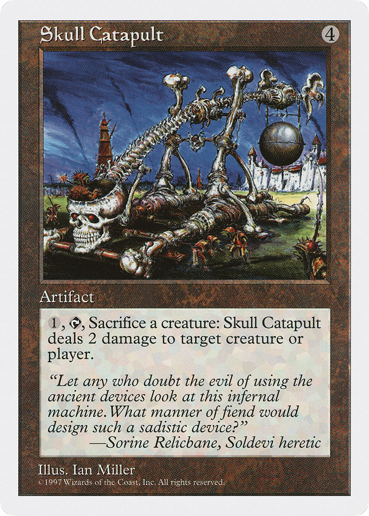 Skull Catapult (5ED-399) - Fifth Edition