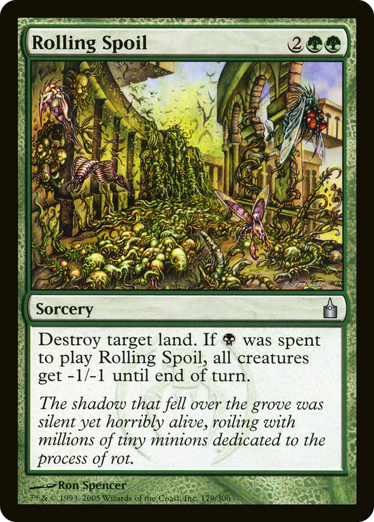 Rolling Spoil (RAV-179) - Ravnica: City of Guilds