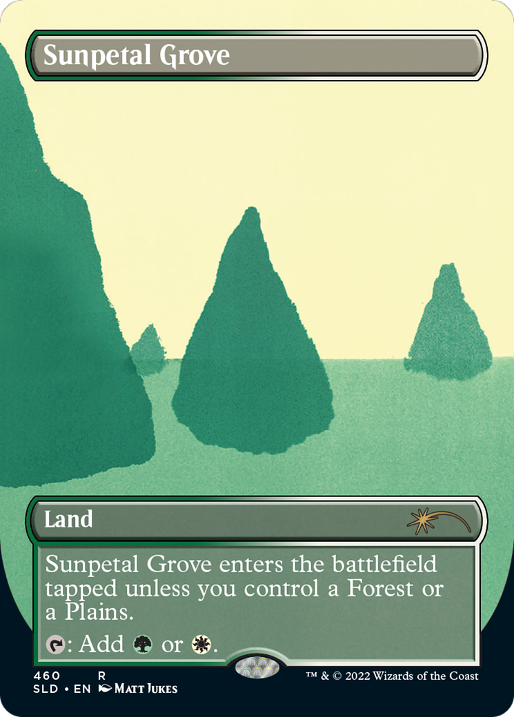 Sunpetal Grove (SLD-460) - Secret Lair Drop Foil