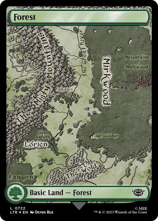 Forest (LTR-722) - The Lord of the Rings: Tales of Middle-earth Foil