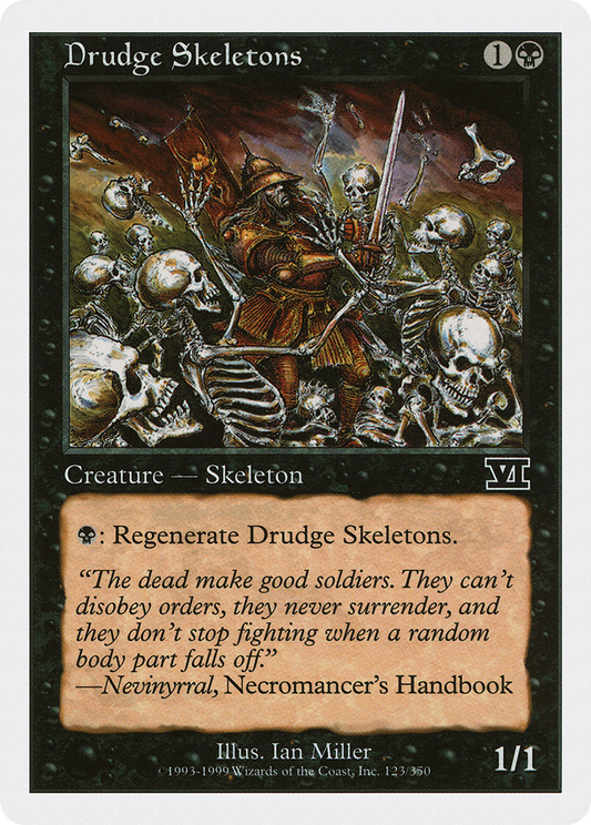Drudge Skeletons (6ED-123) - Classic Sixth Edition