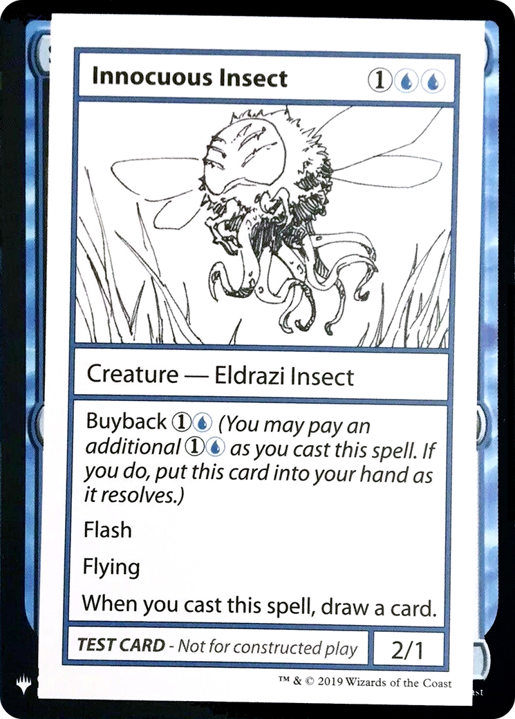 Innocuous Insect (CMB1-023) - Mystery Booster Playtest Cards 2019