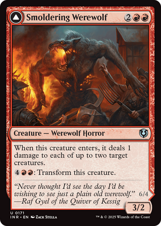 Smoldering Werewolf (INR-171) - Innistrad Remastered