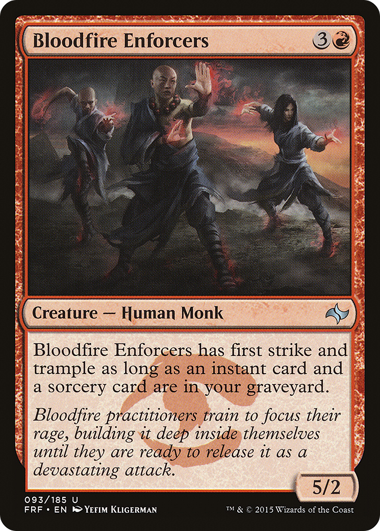 Bloodfire Enforcers (FRF-093) - Fate Reforged