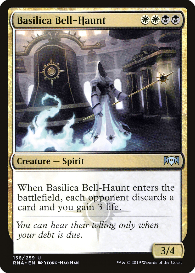 Basilica Bell-Haunt (RNA-156) - Ravnica Allegiance