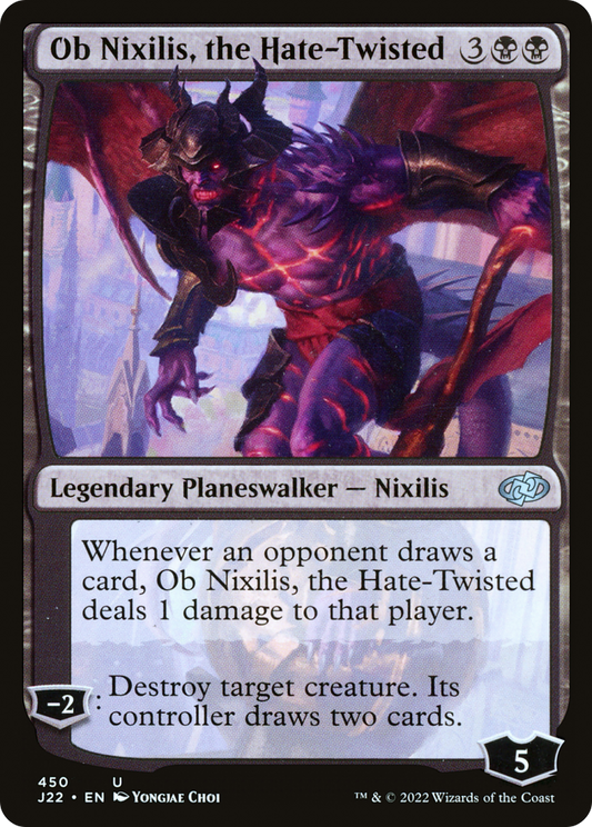 Ob Nixilis, the Hate-Twisted (J22-450) - Jumpstart 2022