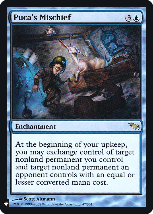 Puca's Mischief (LIST-SHM-47) - The List Foil