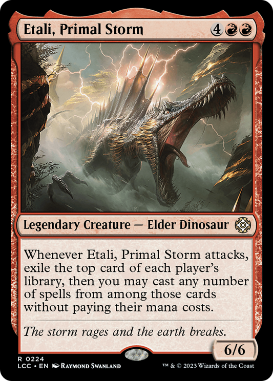 Etali, Primal Storm (LCC-224) - The Lost Caverns of Ixalan Commander