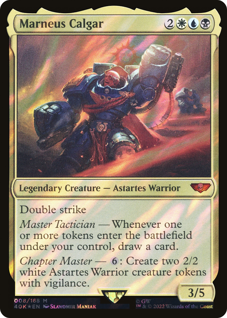 Marneus Calgar (40K-008) - Warhammer 40,000 Commander Foil