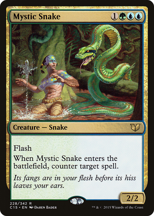 Mystic Snake (C15-228) - Commander 2015