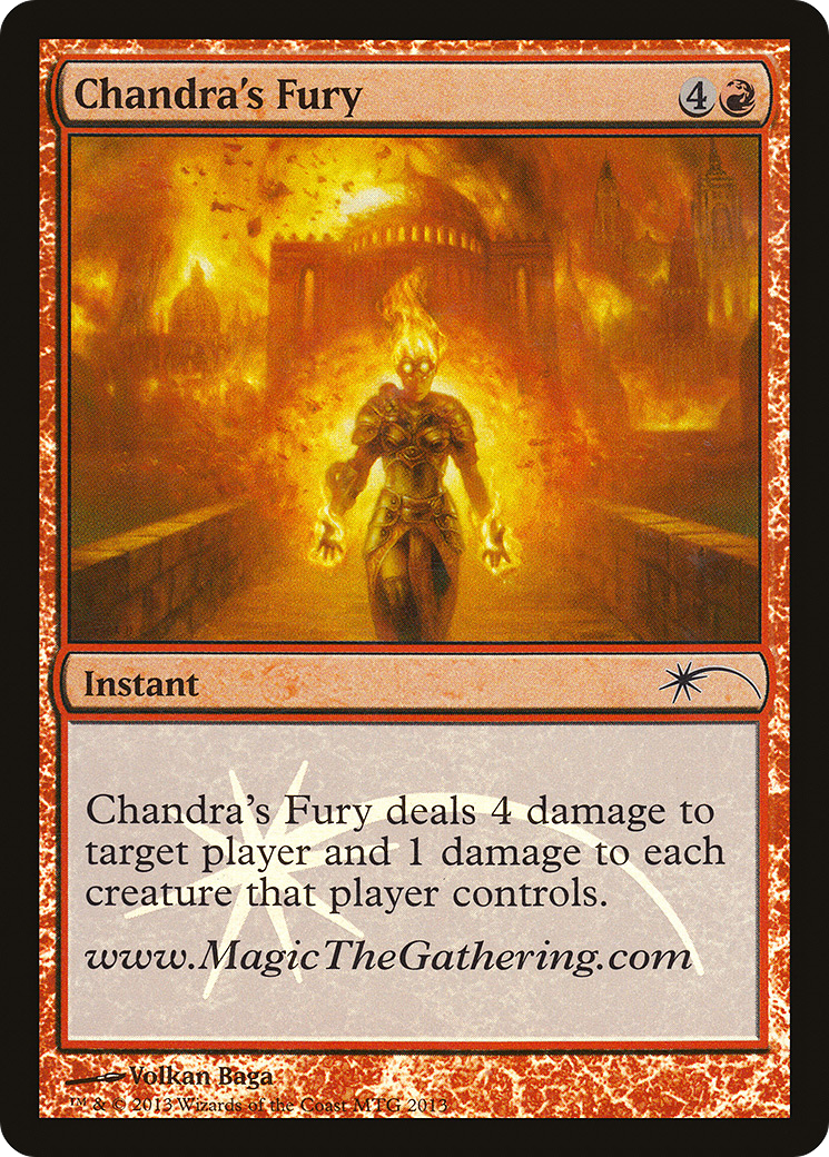 Chandra's Fury (PURL-005) - URL/Convention Promos Foil