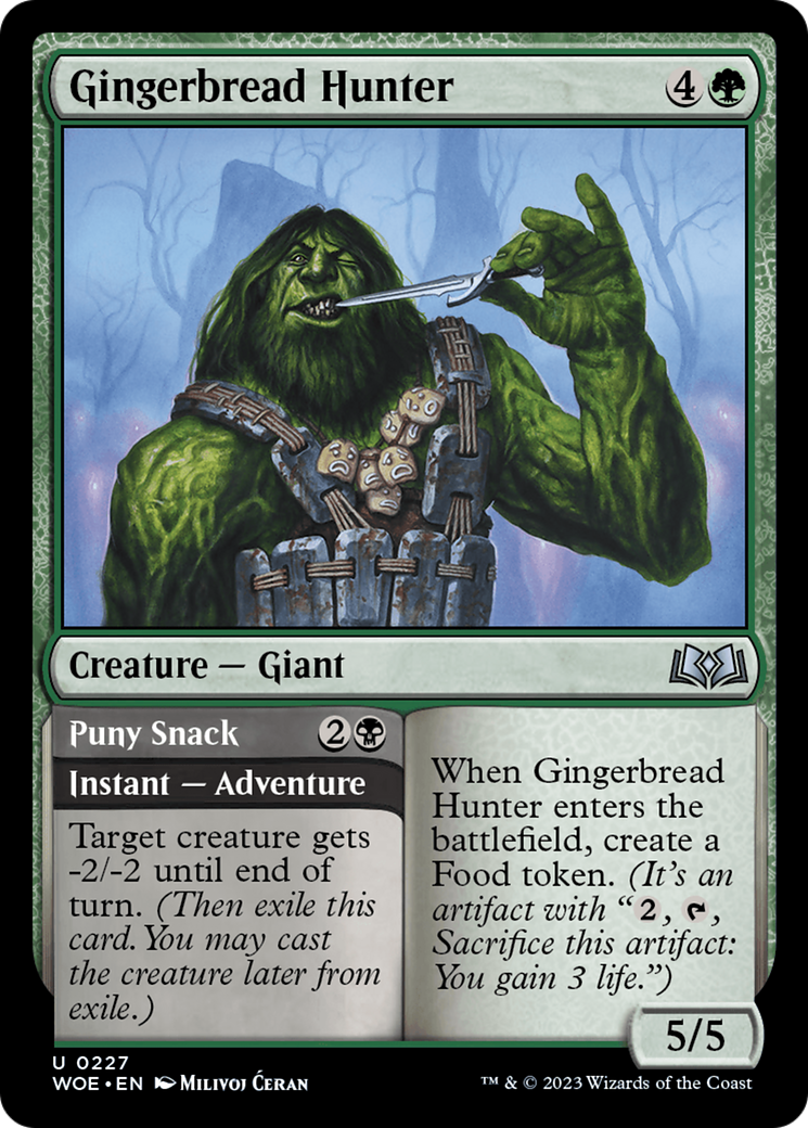 Gingerbread Hunter  (WOE-227) - Wilds of Eldraine Foil