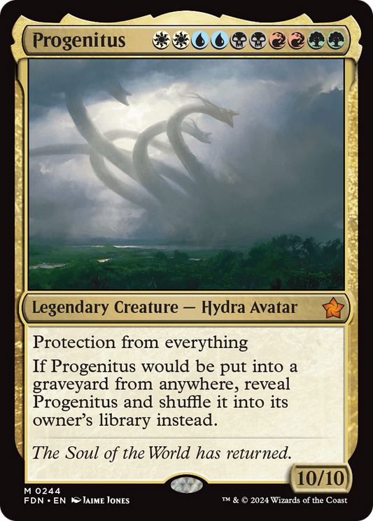 Progenitus (FDN-244) - Foundations Foil