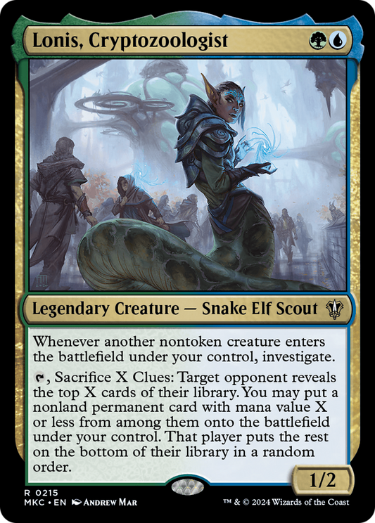 Lonis, Cryptozoologist (MKC-215) - Murders at Karlov Manor Commander